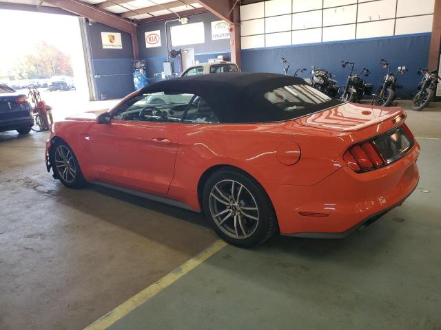 1FATP8UHXF5377198 - 2015 FORD MUSTANG ORANGE photo 2