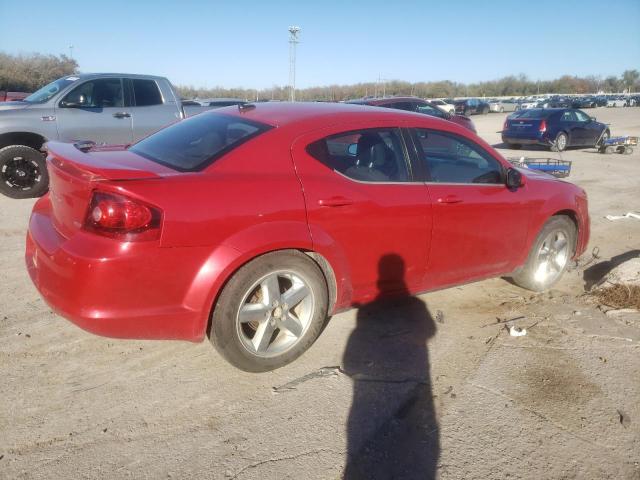 1C3CDZCB5DN544171 - 2013 DODGE AVENGER SXT RED photo 3