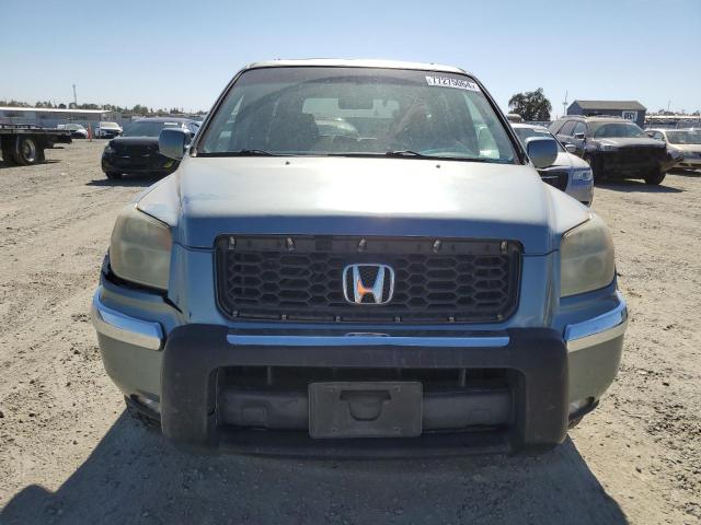 2HKYF18746H525910 - 2006 HONDA PILOT EX TURQUOISE photo 5