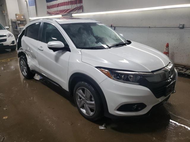 3CZRU6H51KM724112 - 2019 HONDA HR-V EX Ақ фото 4