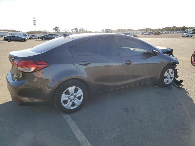 3KPFK4A72HE156955 - 2017 KIA FORTE LX BROWN photo 3