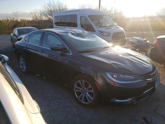 1C3CCCABXFN739110 - 2015 CHRYSLER 200 LIMITED GRAY photo 4