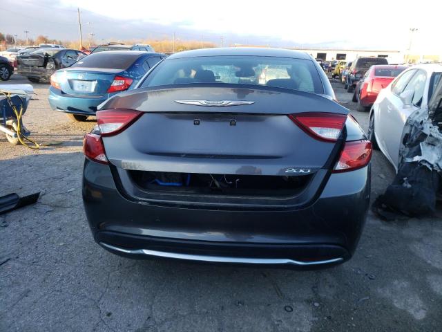 1C3CCCABXFN739110 - 2015 CHRYSLER 200 LIMITED GRAY photo 6