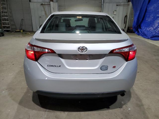 2T1BURHE9FC349075 - 2015 TOYOTA COROLLA L SILVER photo 6