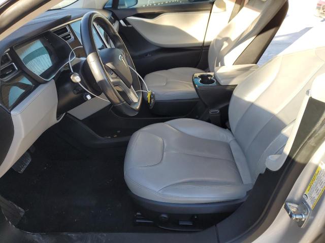 5YJSA1S10EFP52372 - 2014 TESLA MODEL S ნაცრისფერი ფოტო 7