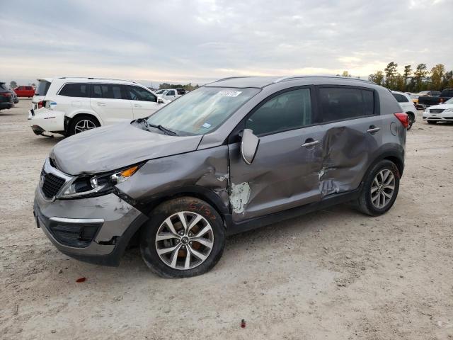 KNDPB3AC7E7633807 - 2014 KIA SPORTAGE BASE GRAY photo 1