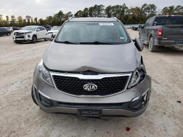 KNDPB3AC7E7633807 - 2014 KIA SPORTAGE BASE GRAY photo 5