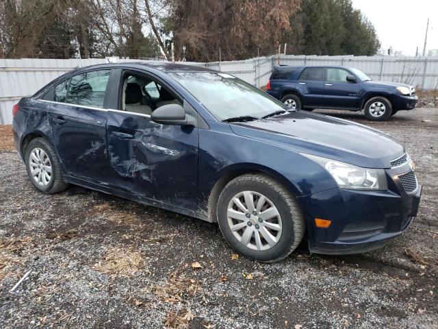 1G1PA5SH3B7254946 - 2011 CHEVROLET CRUZE LS BLUE photo 4