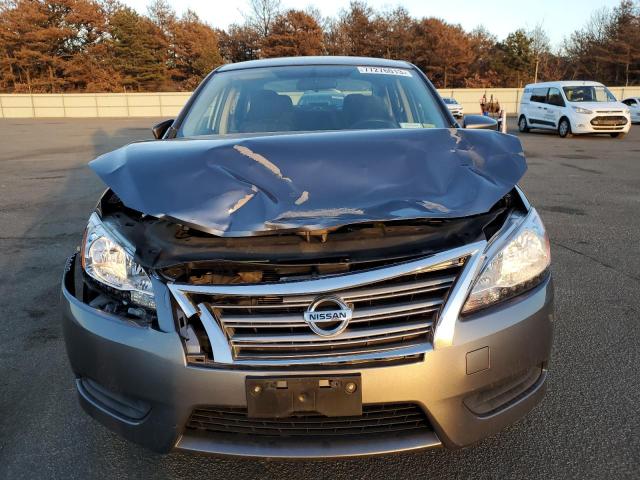 3N1AB7AP9FY237705 - 2015 NISSAN SENTRA S GRAY photo 5