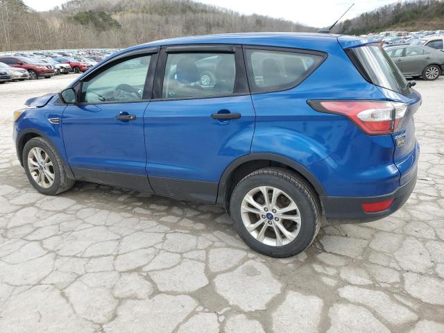 1FMCU0F78HUA11169 - 2017 FORD ESCAPE S BLUE photo 2