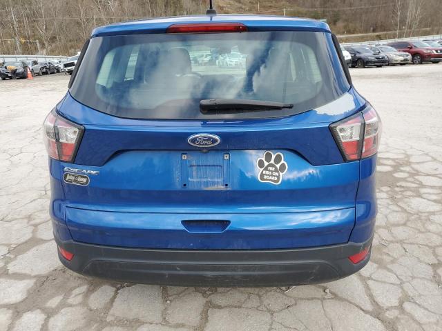 1FMCU0F78HUA11169 - 2017 FORD ESCAPE S BLUE photo 6