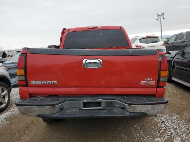 2GTEK13T541434887 - 2004 GMC NEW SIERRA K1500 RED photo 6