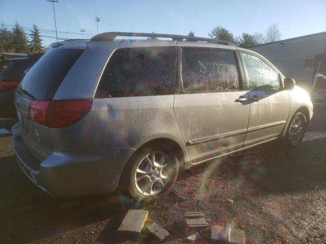 5TDZA22C36S488177 - 2006 TOYOTA SIENNA XLE SILVER photo 3