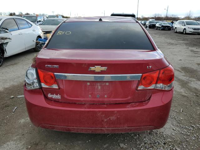 1G1PC5SBXD7268285 - 2013 CHEVROLET CRUZE LT RED photo 6