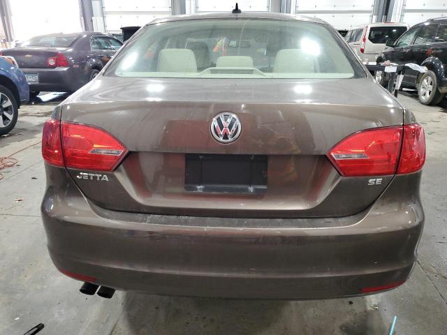 3VWD07AJ0EM213081 - 2014 VOLKSWAGEN JETTA SE BROWN photo 6