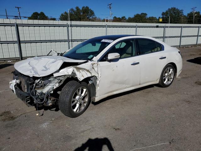 1N4AA5AP8CC856570 - 2012 NISSAN MAXIMA S WHITE photo 1