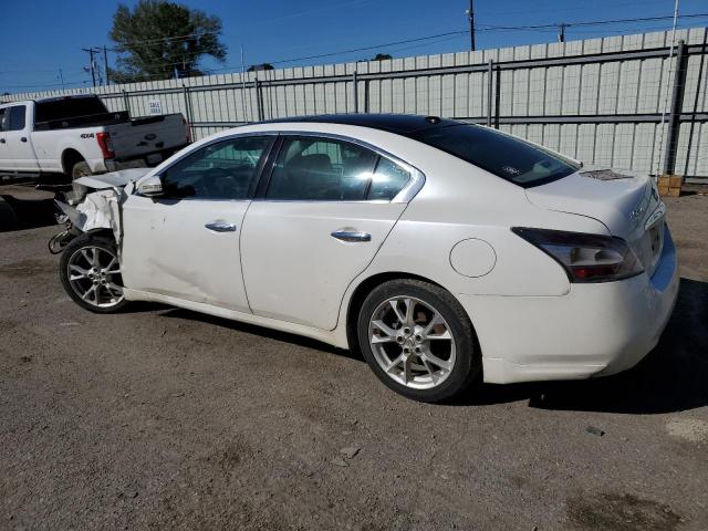 1N4AA5AP8CC856570 - 2012 NISSAN MAXIMA S WHITE photo 2