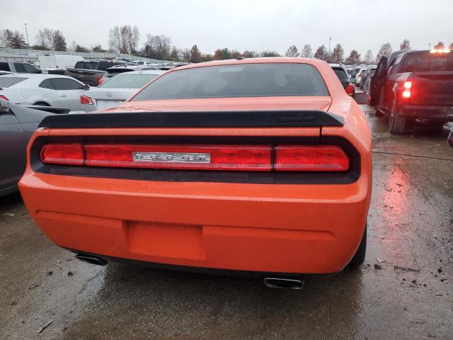 2B3LJ74W88H301898 - 2008 DODGE CHALLENGER SRT-8 ORANGE photo 6