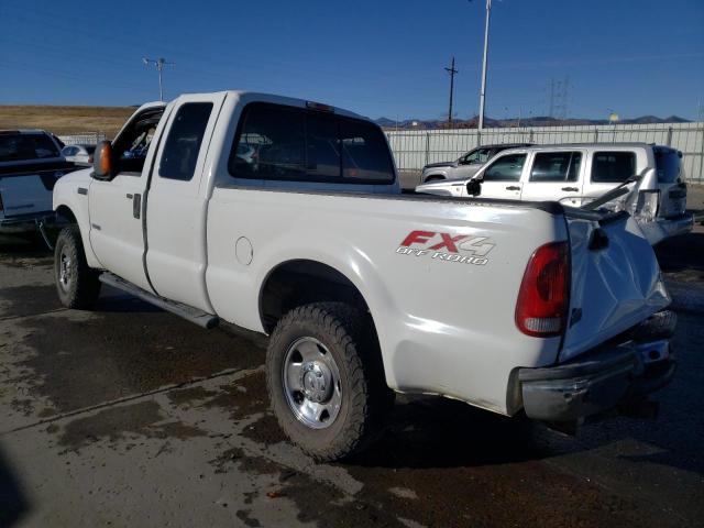 1FTSX21P65EC88497 - 2005 FORD F250 SUPER DUTY WHITE photo 2