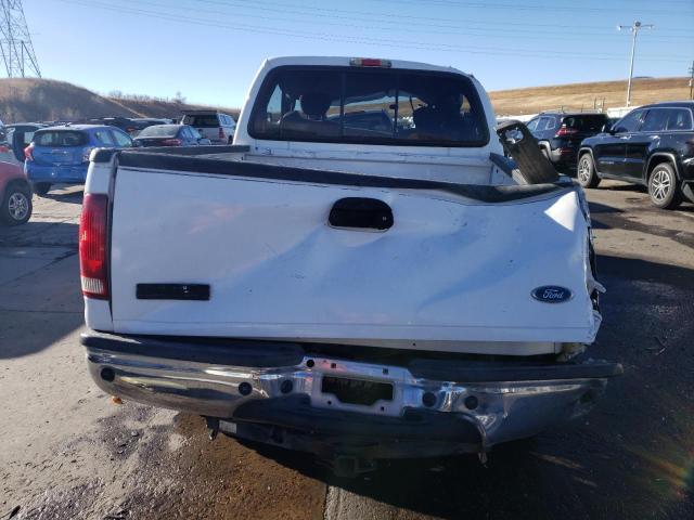 1FTSX21P65EC88497 - 2005 FORD F250 SUPER DUTY WHITE photo 6