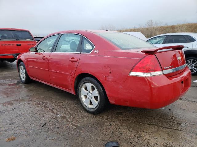 2G1WT58K681313454 - 2008 CHEVROLET IMPALA LT RED photo 2