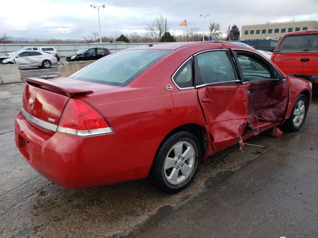 2G1WT58K681313454 - 2008 CHEVROLET IMPALA LT RED photo 3