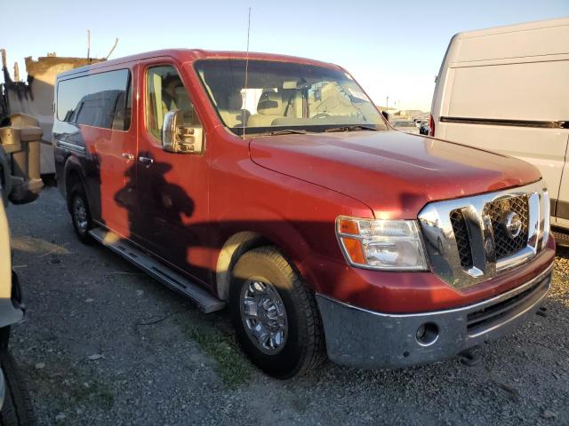 5BZAF0AA5GN850259 - 2016 NISSAN NV 3500 S RED photo 4
