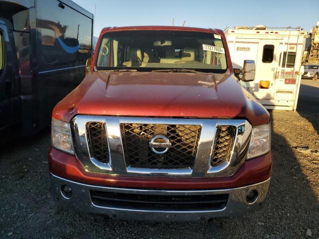 5BZAF0AA5GN850259 - 2016 NISSAN NV 3500 S RED photo 5