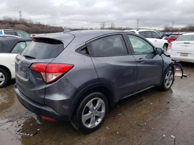 3CZRU6H53HG708405 - 2017 HONDA HR-V EX GRAY photo 3