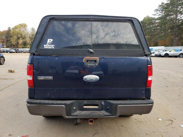 1FTPX14586NA49187 - 2006 FORD F150 BLUE photo 6