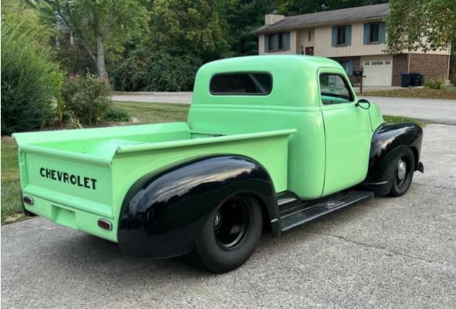 9JRD3200 - 1951 CHEVROLET 3100 GREEN photo 4