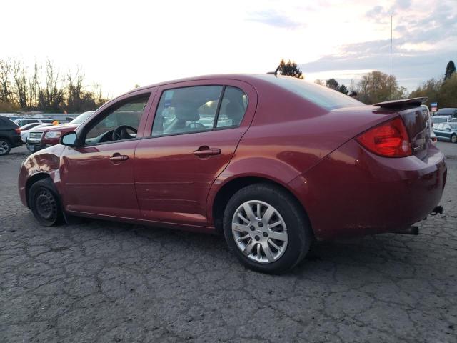 1G1AT58H297119197 - 2009 CHEVROLET COBALT LT RED photo 2