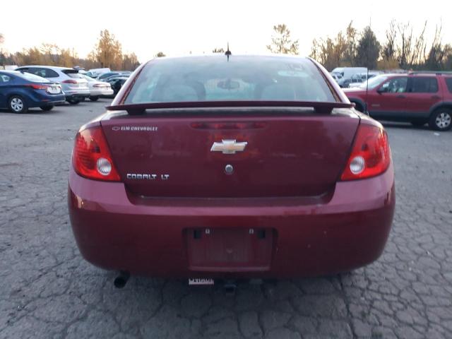 1G1AT58H297119197 - 2009 CHEVROLET COBALT LT RED photo 6