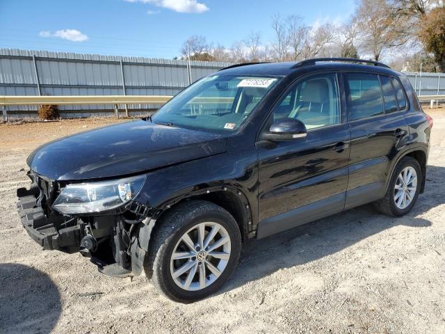 WVGBV7AXXFW603165 - 2015 VOLKSWAGEN TIGUAN S BLACK photo 1