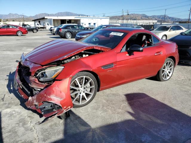 WDDPK6GA1HF128028 - 2017 MERCEDES-BENZ SLC 43 AMG RED photo 1