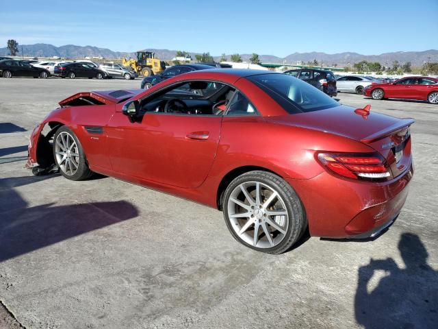 WDDPK6GA1HF128028 - 2017 MERCEDES-BENZ SLC 43 AMG RED photo 2