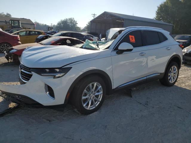 LRBAZLR49MD074564 - 2021 BUICK ENVISION PREFERRED თეთრი ფოტო 1