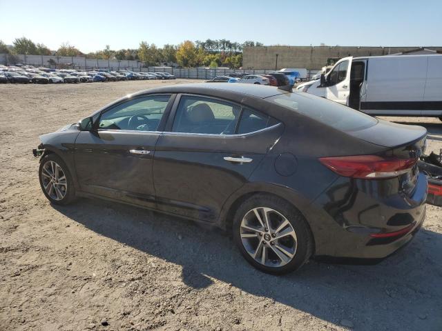 KMHD84LF2HU075798 - 2017 HYUNDAI ELANTRA SE BLACK photo 2