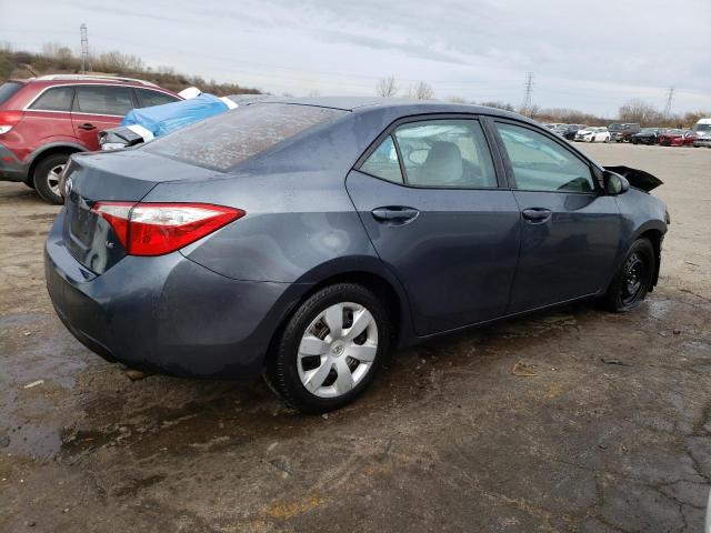 5YFBURHE7FP240369 - 2015 TOYOTA COROLLA L GRAY photo 3