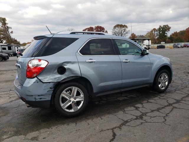 2GNFLHE34F6333991 - 2015 CHEVROLET EQUINOX LTZ BLUE photo 3