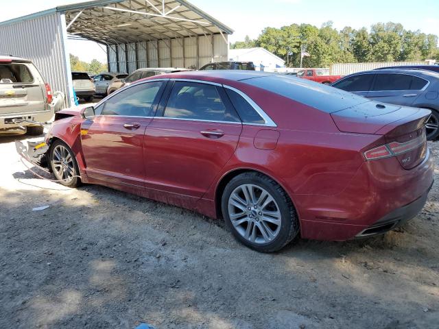 3LN6L2G92GR620453 - 2016 LINCOLN MKZ RED photo 2