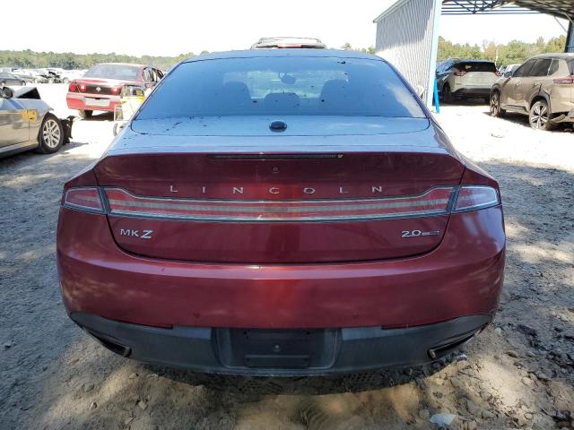 3LN6L2G92GR620453 - 2016 LINCOLN MKZ RED photo 6