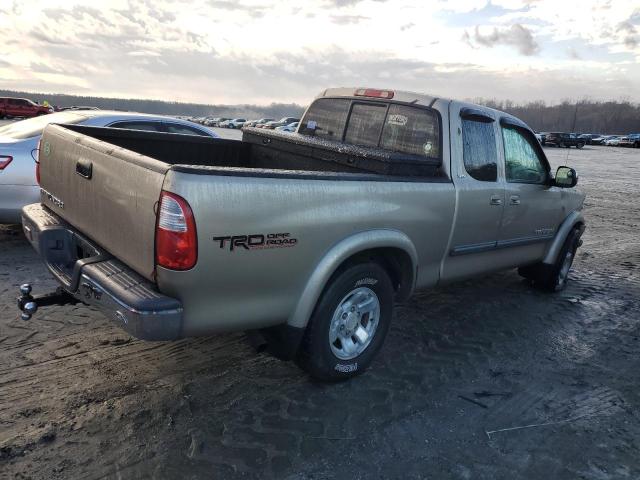5TBRT34185S464184 - 2005 TOYOTA TUNDRA ACCESS CAB SR5 BEIGE photo 3
