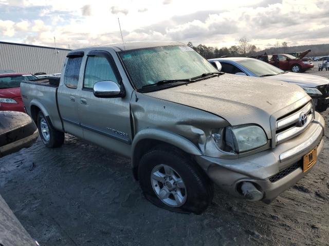 5TBRT34185S464184 - 2005 TOYOTA TUNDRA ACCESS CAB SR5 BEIGE photo 4