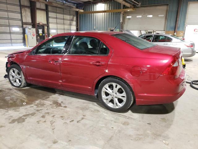 3FAHP0HAXCR155208 - 2012 FORD FUSION SE RED photo 2