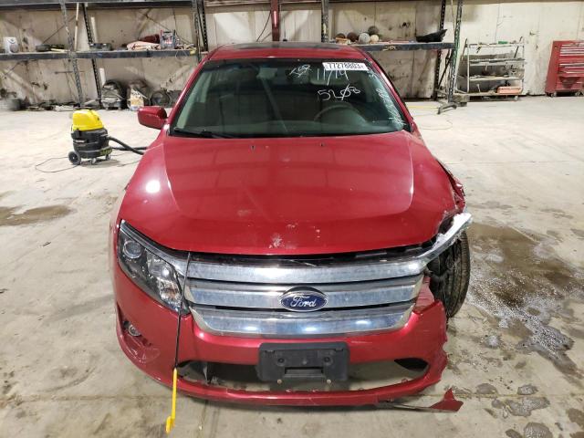 3FAHP0HAXCR155208 - 2012 FORD FUSION SE RED photo 5