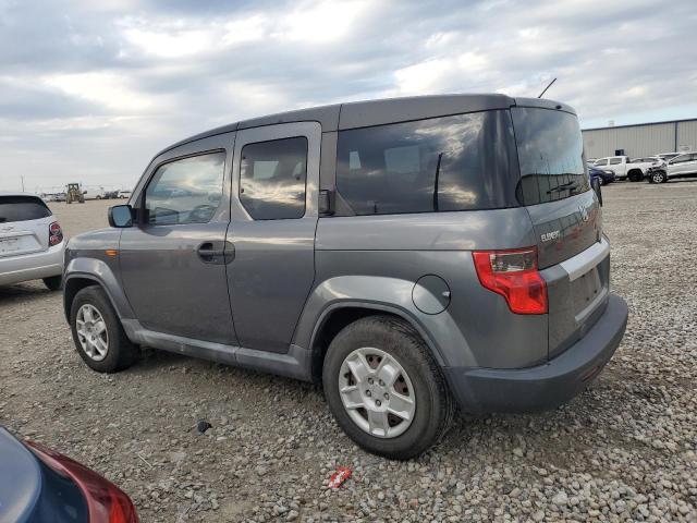 5J6YH18339L004386 - 2009 HONDA ELEMENT LX GRAY photo 2