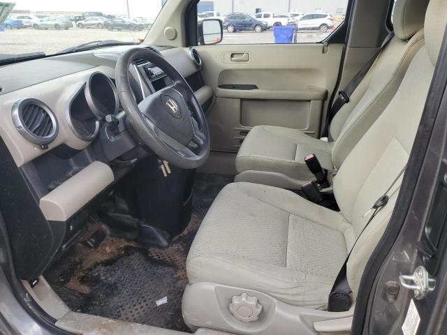 5J6YH18339L004386 - 2009 HONDA ELEMENT LX GRAY photo 7