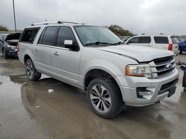 1FMJK2AT9FEF08736 - 2015 FORD EXPEDITION EL LIMITED SILVER photo 4