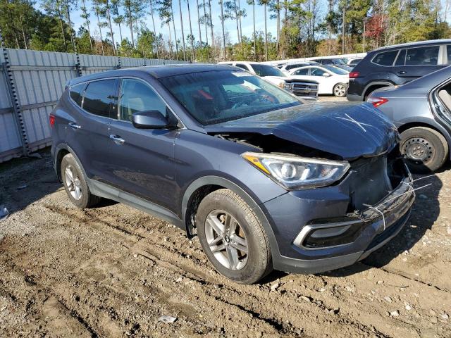 5XYZT3LB2HG382955 - 2017 HYUNDAI SANTA FE S GRAY photo 4